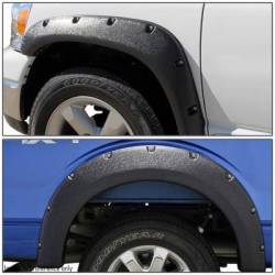 Black Horse Off Road - Black Horse FF-TOTULT-07 Textured Fender Flares - Image 2