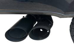 Black Horse Off Road - Black Horse MT-FOSDB Muffler Tip Black for 08-24 Ford F250/F350/F450 Super Duty - Image 2