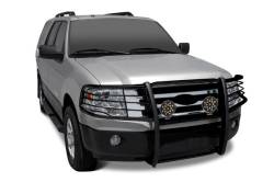 Black Horse Off Road - Black Horse 17F80218MA-PLB Black Grille Guard w/LED for Explorer/Mountaineer - Image 2