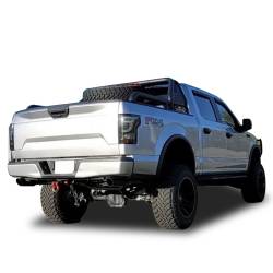 Black Horse Off Road - Black Horse GLRB-01B Gladiator Roll Bar Ladder Rack Black for Titan & Silverado - Image 1