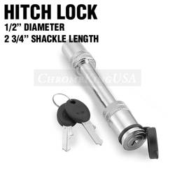 Black Horse Off Road - Black Horse HL-100 Hitch Lock Stainless Steel Universal Polished - Image 2