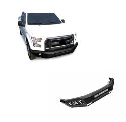 Black Horse Off Road - Black Horse AFB-F115-18-KIT Armour Heavy Duty Front Bumper for 18-20 Ford F150 - Image 1