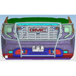 Black Horse Off Road - Black Horse Off Road 17GS13MA Grille Guard - Image 2