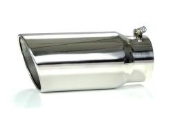 Black Horse Off Road - Black Horse MT-SC05-SS Muffler Tip-Stainless Steel-Universal - Image 1