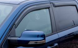 Black Horse Off Road - Black Horse 14-94409 Rain Guard/Deflectors 22-24 Frontier Crew Cab Smoke 4Pc - Image 2