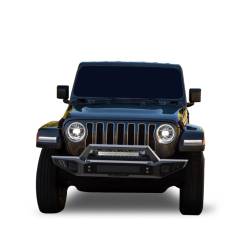 Black Horse Off Road - Black Horse AFB-WR20 Armour HD Front Bumper 20-25 Jeep Gladiator/Wrangler - Image 2