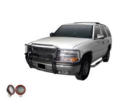 Black Horse Off Road - Black Horse 17GT23MSS-PLFR SS Grille Guard for 99-02 Silverado/Suburban/Yukon - Image 1
