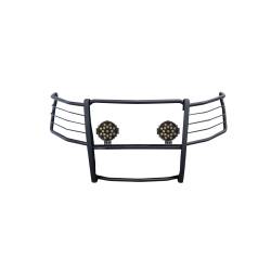Black Horse Off Road - Black Horse 17GT29MA-PLB Black Grille Guard w/LED for Silverado 1500/LTD - Image 1