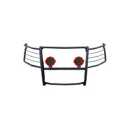 Black Horse Off Road - Black Horse 17GT29MA-PLR Black Grille Guard w/LED for Silverado 1500/LTD - Image 1