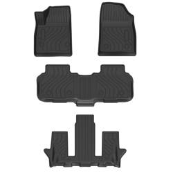 Black Horse Off Road - Black Horse FMGAC21 Totaliner HD Anti-Skid Floor Mat Rug Liner 17-23 GMC Acadia - Image 1