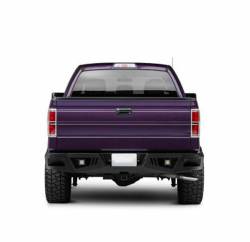 Black Horse Off Road - Black Horse ARB-F106-KIT Armour HD Black Rear Bumper for 06-14 Ford F150 - Image 2