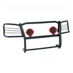 Black Horse Off Road - Black Horse 17GV02MA-PLR Black Grille Guard w/LED for 15-24 Chevy Exp Passenger - Image 1