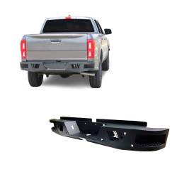 Black Horse Off Road - Black Horse ARB-FORA Armour HD Black Rear Bumper for 19-23 Ford Ranger - Image 1