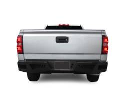 Black Horse Off Road - Black Horse ARB-SI16 Armour HD Black Rear Bumper 19-22 Sierra/Silverado 1500 LD - Image 2