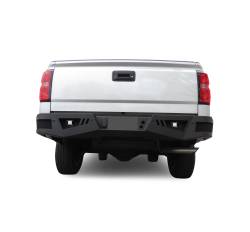 Black Horse Off Road - Black Horse ARB-SI16-KIT Armour Rear Bumper Kit Blk 19-22 Sierra/Silverado 1500 - Image 2