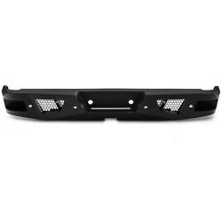 Black Horse Off Road - Black Horse ARB-SI25-11 Armour Black Rear Bumper for 11-19 Sierra/Silverado - Image 1