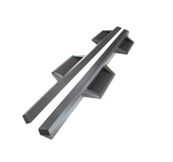 Black Horse Off Road - Black Horse IM-CHSICC Impact HD Drop Side Steps Black Silverado/Sierra Crew Cab - Image 1