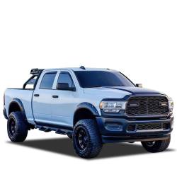 Black Horse Off Road - Black Horse IM-DORACC Impact HD Drop Side Steps Black-19-25 RAM 1500 Crew Cab - Image 2