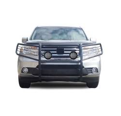 Black Horse Off Road - Black Horse 17H151400MA-PLFB Black Grille Guard w/LED for 09-15 Honda Pilot - Image 2