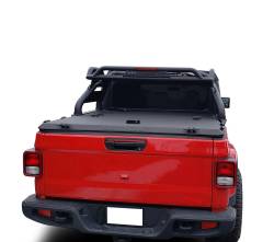 Black Horse Off Road - Black Horse ATRB9BK Atlas Black Roll Bar for 20-25 Jeep Gladiator JT - Image 1
