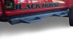 Black Horse Off Road - Black Horse IM-GMCACC Impact Heavy Duty Drop Side Steps Black Colorado/Canyon - Image 2