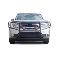 Black Horse Off Road - Black Horse 17H151400MA-PLFR Black Grille Guard w/LED for 09-15 Honda Pilot - Image 2