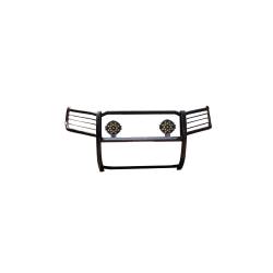 Black Horse Off Road - Black Horse 17KI01MA-PLB Black Grille Guard w/LED for 20-24 Kia Telluride - Image 1