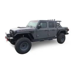 Black Horse Off Road - Black Horse AR2-09BA3-PLFB Armour-II Roll Bar Kit 5.3" for 19-25 Gladiator - Image 1