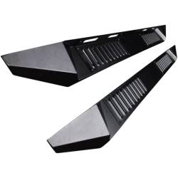 Black Horse Off Road - Black Horse AR-F179 Armour Black Steel Running Boards for 19-23 Ford Ranger Crew - Image 1
