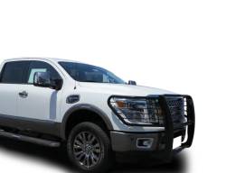 Black Horse Off Road - Black Horse 17NR27MA Black Grille Guard for 17-24 Nissan Titan - Image 2