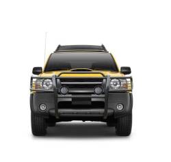 Black Horse Off Road - Black Horse 17NI26MA-PLFB Black Grille Guard w/LED for Frontier/Xterra - Image 2