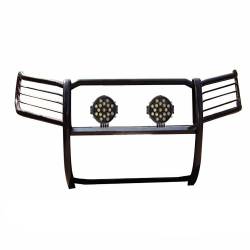 Black Horse Off Road - Black Horse 17TL26MA-PLB Black Grille Guard w/LED for 01-07 Toyota Highlander - Image 1