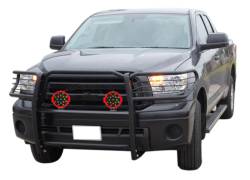 Black Horse Off Road - Black Horse 17TS27MA-PLR Black Grille Guard w/LED for 04-06 Toyota Tundra - Image 2