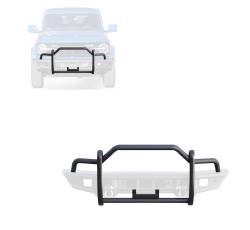 Black Horse Off Road - Black Horse GG-FB22 Tubular Grille Guard Matte Black for 21-25 Ford Bronco - Image 1