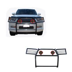 Black Horse Off Road - Black Horse 17TU31MA-PLR Black Grille Guard w/LED for 10-24 Toyota 4Runner - Image 1