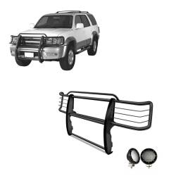 Black Horse Off Road - Black Horse 17TN23MA-PLFB Black Grille Guard w/LED for 99-02 Toyota 4Runner - Image 1