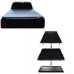 Black Horse Off Road - Black Horse HTF-TO22 Hard Tonneau Cover Black for 22-24 Toyota Tundra - Image 1