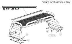 Black Horse Off Road - Black Horse ATRB6BK-KIT Atlas Roll Bar Kit - Image 2
