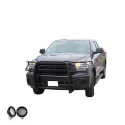 Black Horse Off Road - Black Horse 17TS27MA-PLFB Black Grille Guard w/LED for 04-06 Toyota Tundra - Image 1