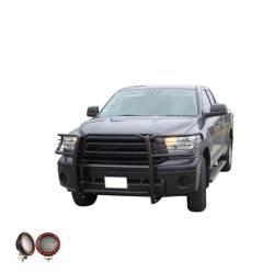 Black Horse Off Road - Black Horse 17TS27MA-PLFR Black Grille Guard w/LED for 04-06 Toyota Tundra - Image 1