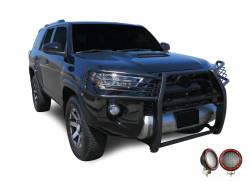 Black Horse Off Road - Black Horse 17TU31MA-PLFR Black Grille Guard w/LED for 10-24 Toyota 4Runner - Image 2
