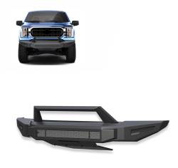 Black Horse Off Road - Black Horse AFB-F121 Armour Front Bumper for 21-23 Ford F150 - Image 1