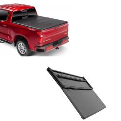 Black Horse Off Road - Black Horse PRS-GM24 Premier Soft Tonneau Cover Blk 19-24 Sierra/Silverado 1500 - Image 1