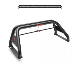 Black Horse Off Road - Black Horse RB-NIFRB-KIT Atlas Roll Bar w/40" LED Black 05-21 Nissan Frontier - Image 1