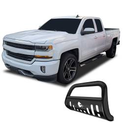 Black Horse Off Road - Black Horse BB037415A-SP Black Bull Bar for 19-25 Sierra/Silverado 1500 - Image 1