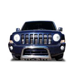Black Horse Off Road - Black Horse CBS-JEB9001SP Bull Bar Stainless Steel for 08-17 Jeep Patriot - Image 1