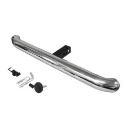 Black Horse Off Road - Black Horse RBP1000SS Rear Bumper Protector-Stainless Steel Universal - Image 2