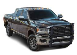 Black Horse Off Road - Black Horse RU-DORA20-B-LED Rugged Grille Guard w/20"LED Black for RAM 2500/3500 - Image 2