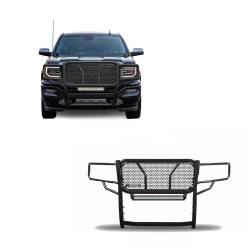 Black Horse Off Road - Black Horse RU-GMSI14-B-K1 HD Grille Guard w/20" LED for GMC Sierra 1500 LD - Image 1