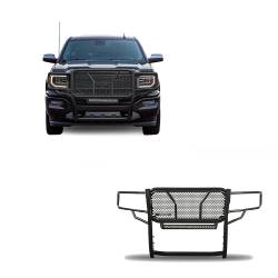 Black Horse Off Road - Black Horse RU-GMSI14-B-K2 Black HD Grille Guard for GMC Sierra 1500 LD - Image 1